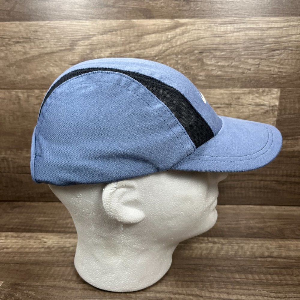 Nike Running Cap Hat Blue Adjustable Strapback One Size Swoosh Just Do It - Picture 4 of 10